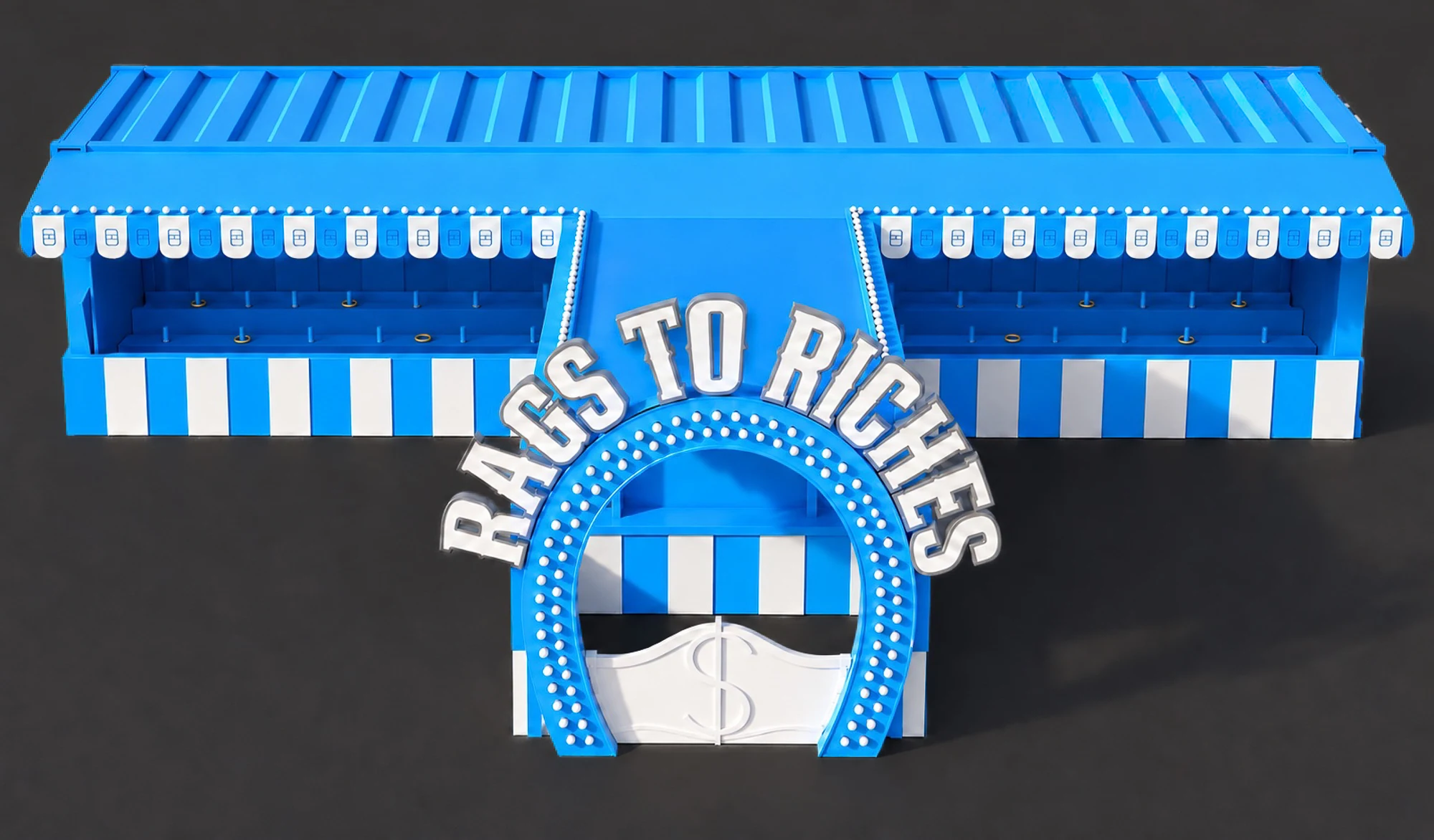 Rags to Riches — closing view