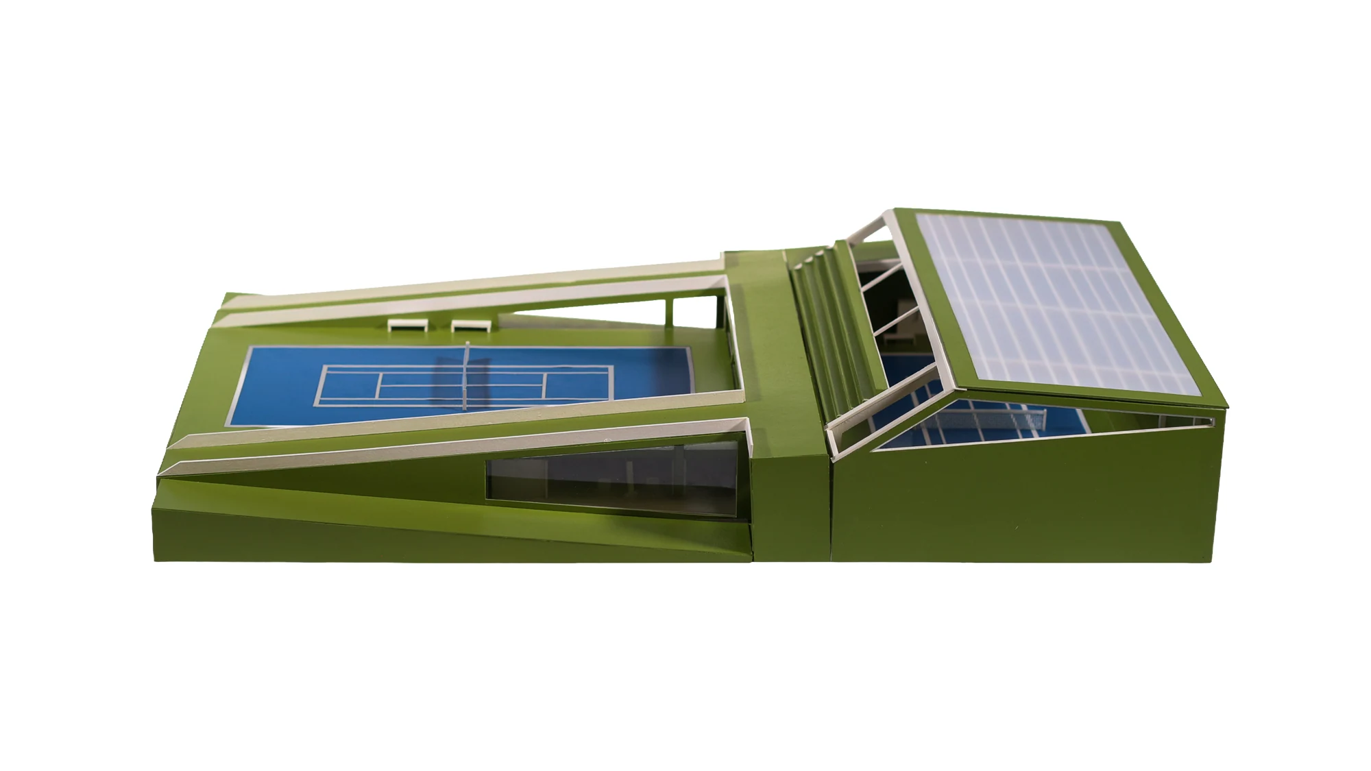 Field House physical model, view 2